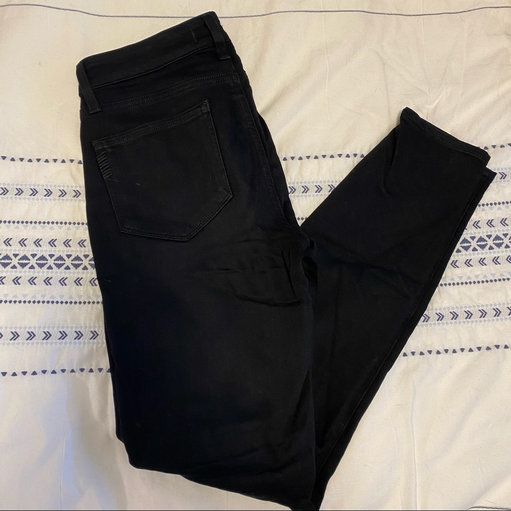 Paige black skinny jeans
